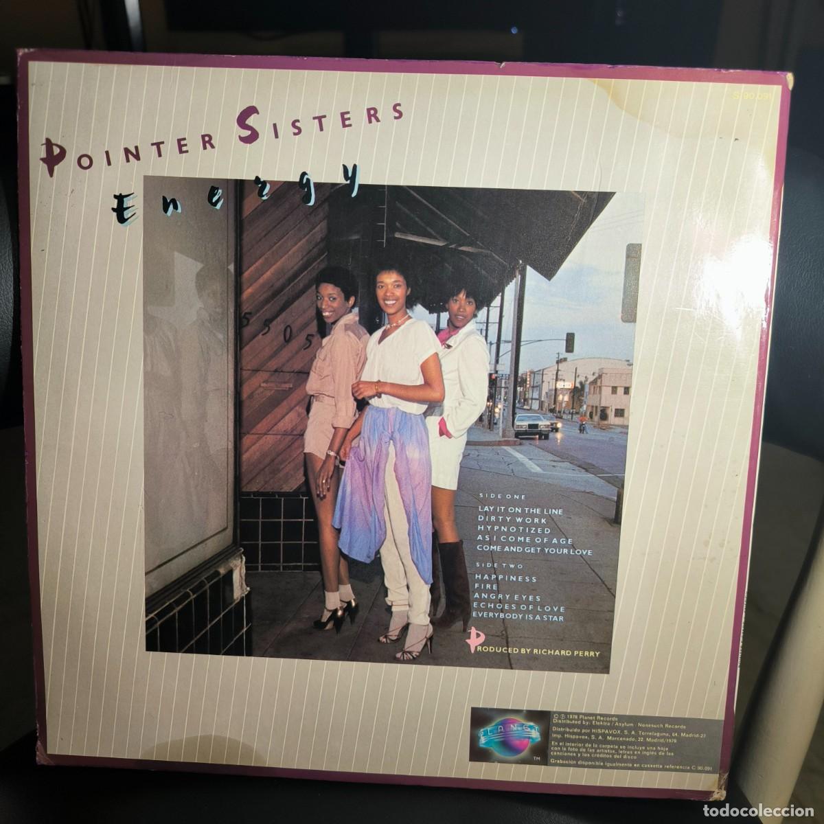 Discos de vinilo: Pointer Sisters &ndash; Energy : Vinilo, LP, Album - Foto 4
