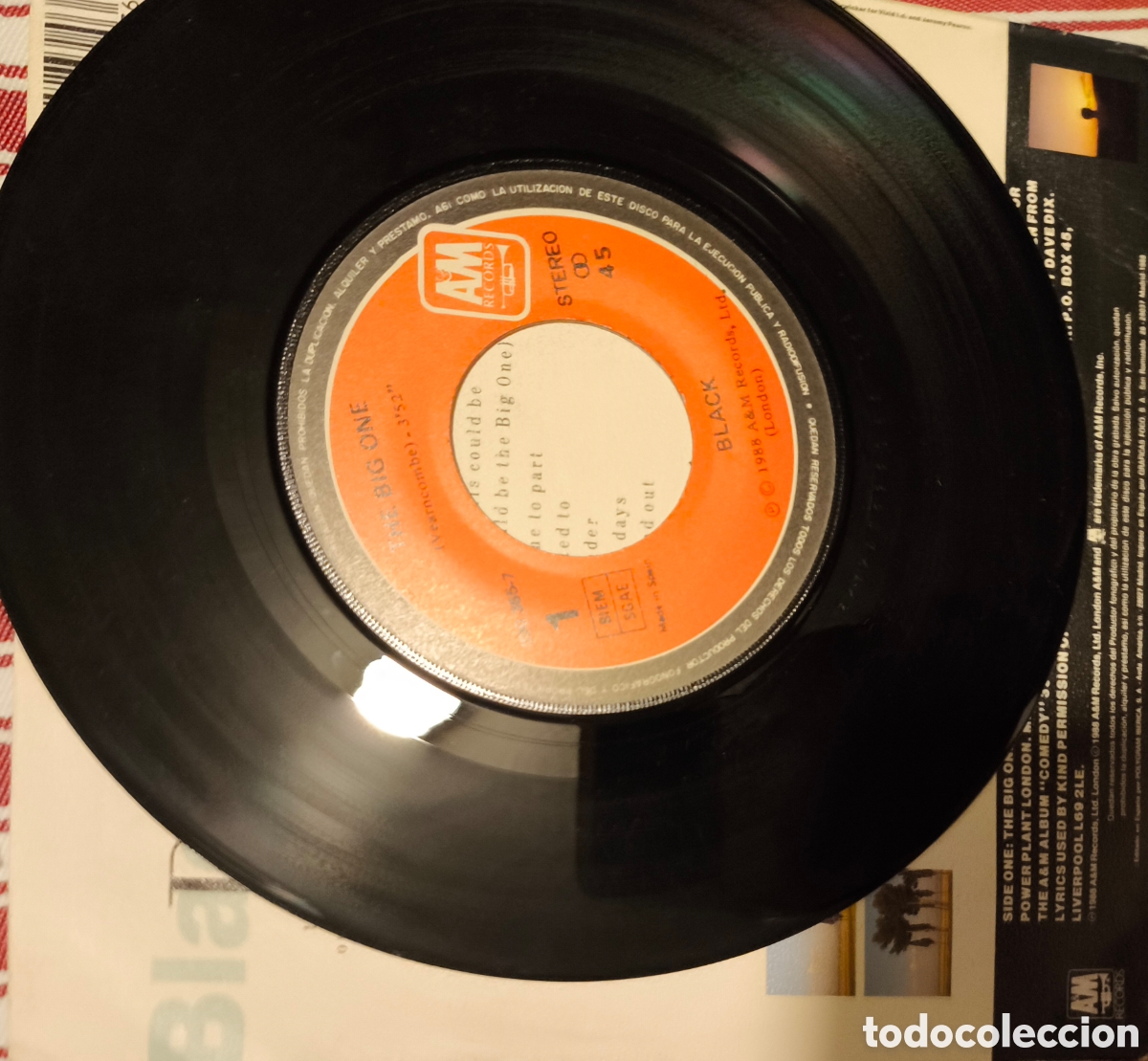 Discos de vinilo: Black.yu are the one.B.n.39 - Foto 3