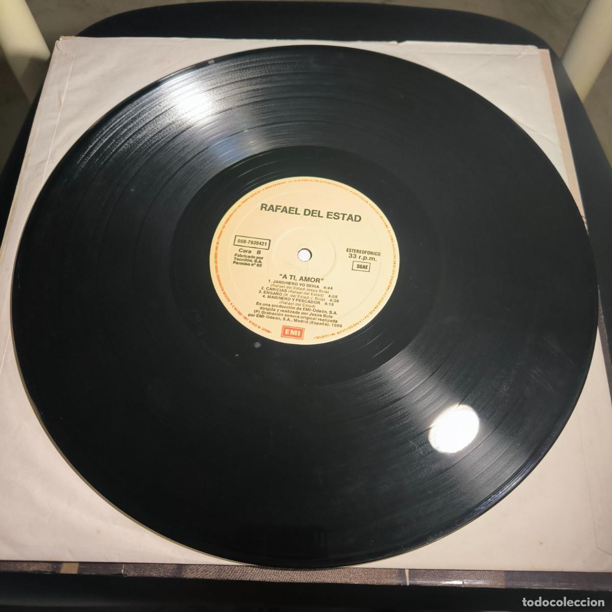 Discos de vinilo: Rafael Del Estad &ndash; A Ti, Amor : Formato: Vinilo, LP - Foto 4