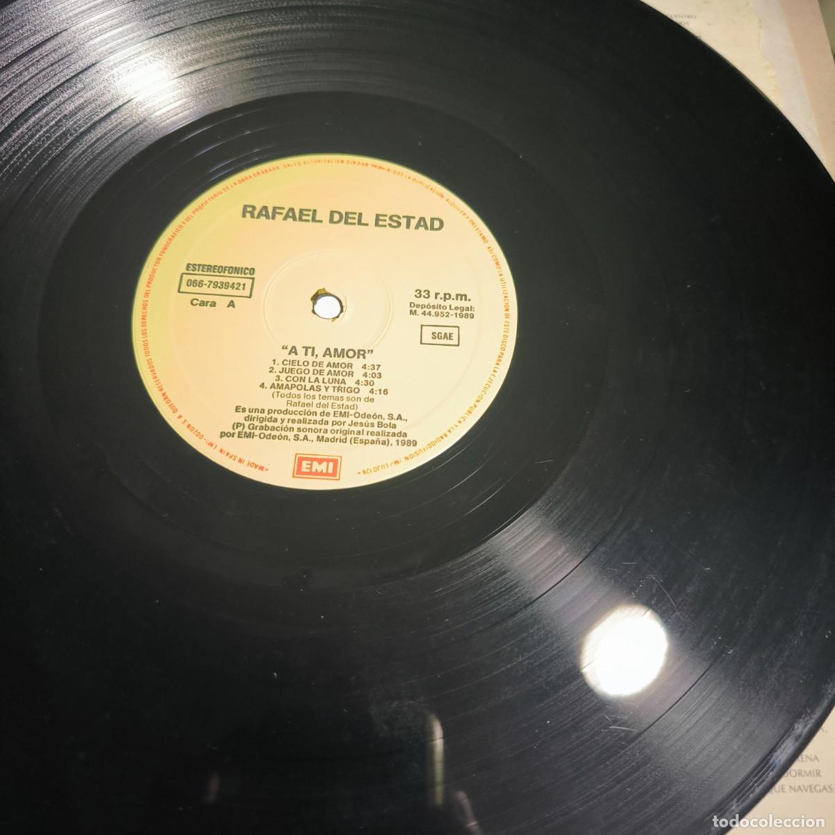 Discos de vinilo: Rafael Del Estad &ndash; A Ti, Amor : Formato: Vinilo, LP - Foto 5