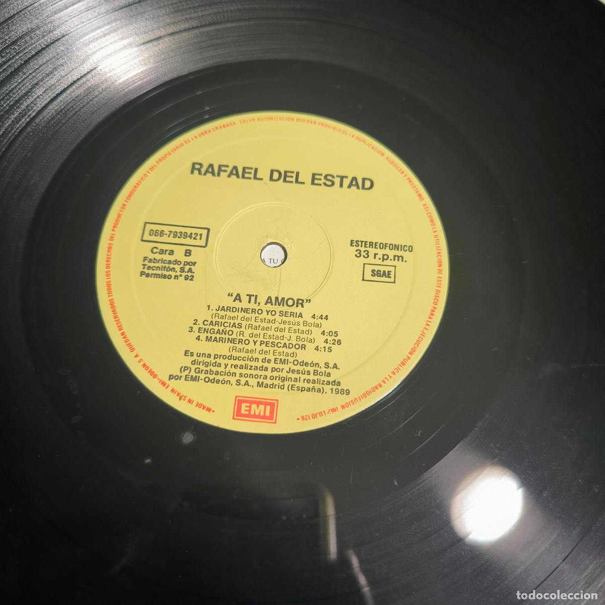 Discos de vinilo: Rafael Del Estad &ndash; A Ti, Amor : Formato: Vinilo, LP - Foto 6
