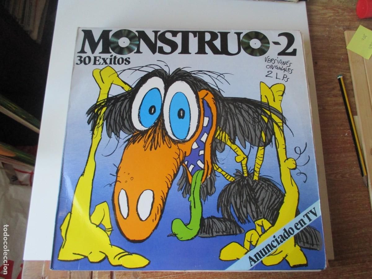 Discos de vinilo: MONSTRUO-2 Versiones originales ( 2 LP ) Z370 - Foto 1