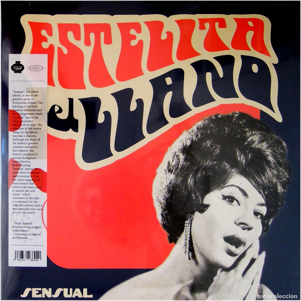 Disques de vinyle: Estelita Del Llano &lrm;- Sensual - LP Spain 2023 (Re) - Ellas Rugen Records &lrm;ELR 02 - Precintado