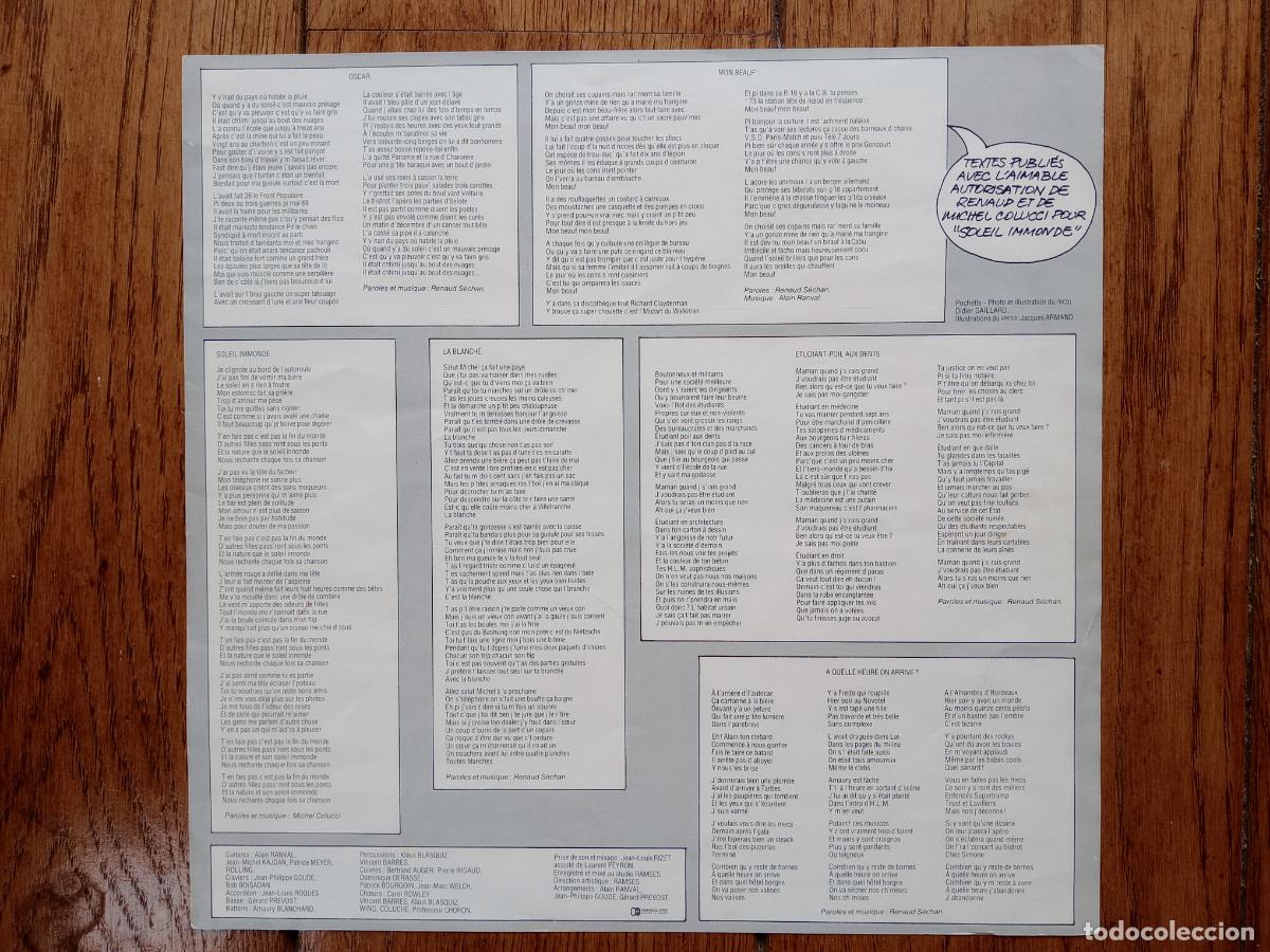 Discos de vinilo: Renaud - le retour de Gerard Lambert - Foto 5