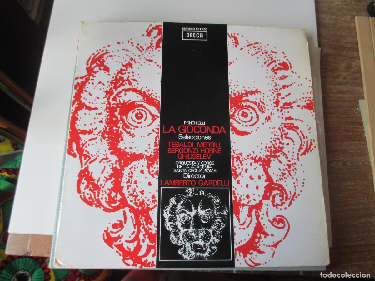 Discos de vinilo: PONCHIELLI La Giocconda ( Lp + Letra ) Z401 - Foto 1
