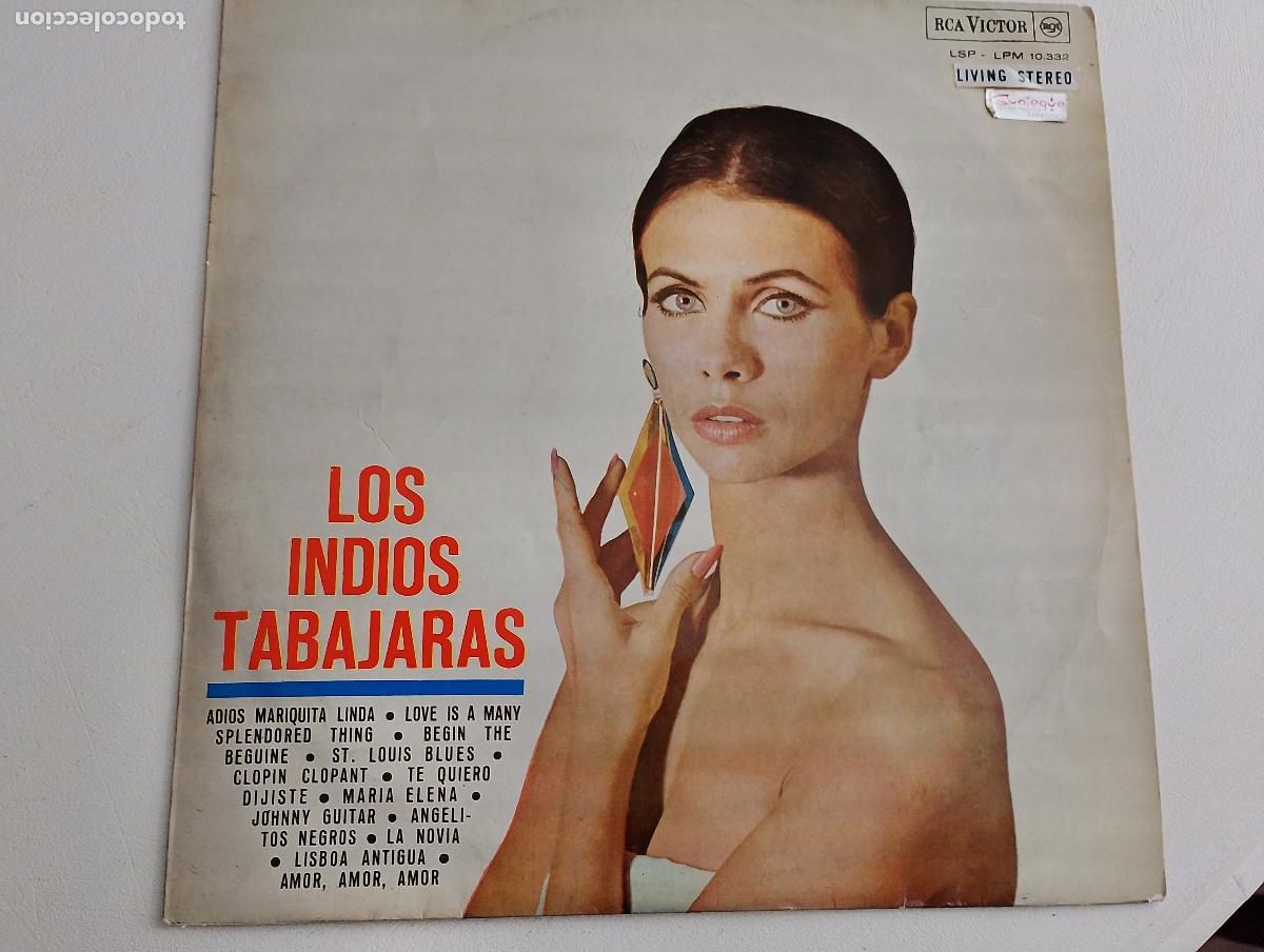Discos de vinilo: Los Indios Tabajaras &ndash; Los Indios Tabajaras, 1966, ed espa&ntilde;ola, latin - Foto 2