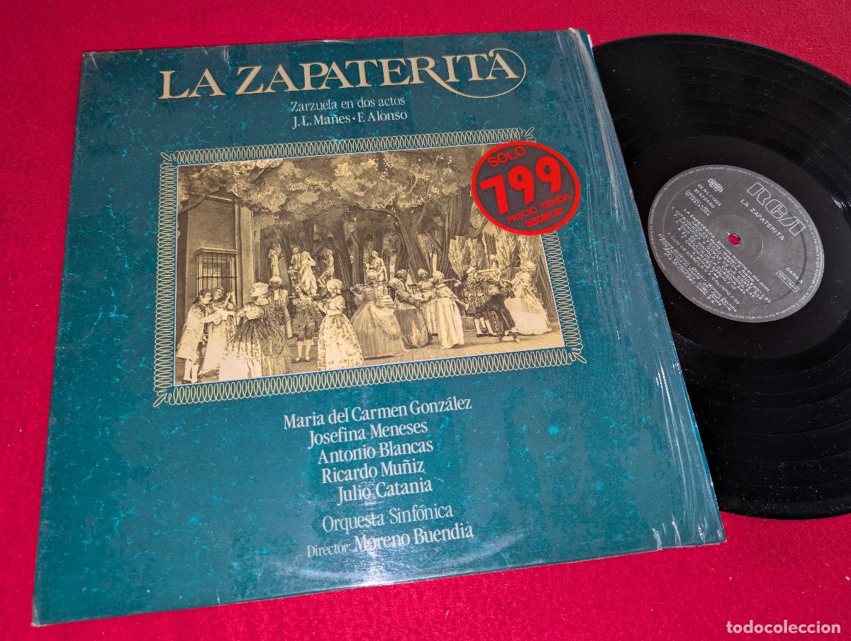 Vinyl-Schallplatten: SINFONICA dir Buendia ZAPATERITA Gonzalez+Meneses+Blancas+Mu&ntilde;iz+Catania LP 1989 RCA