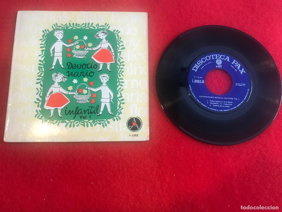 Discos de vinilo: SINGLE/ EP. DEVOCIONARIO INFANTIL, VOL.1. 1959 - Foto 1