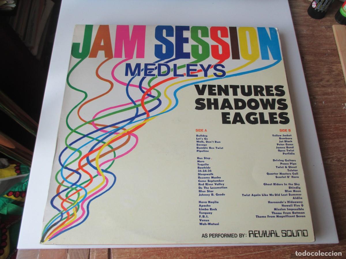 Discos de vinilo: JAM SESSION MEDLEYS Ventures shadows Eagles Z437 - Foto 1