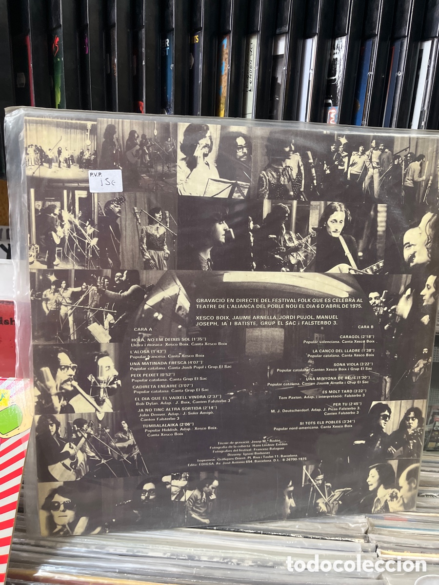 Discos de vinilo: folk 5 xesxo boix jaume arnella - Foto 2