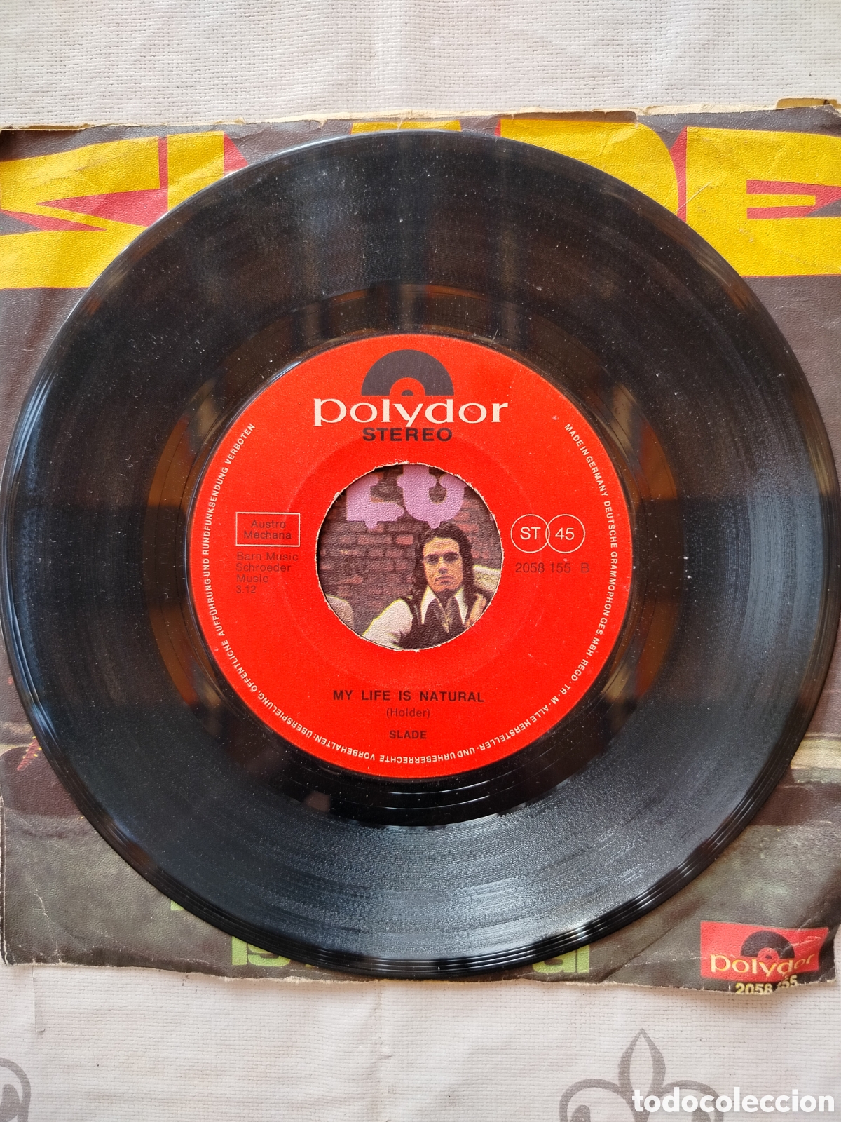Discos de vinilo: Slade Single Coz I Luv You - Foto 2