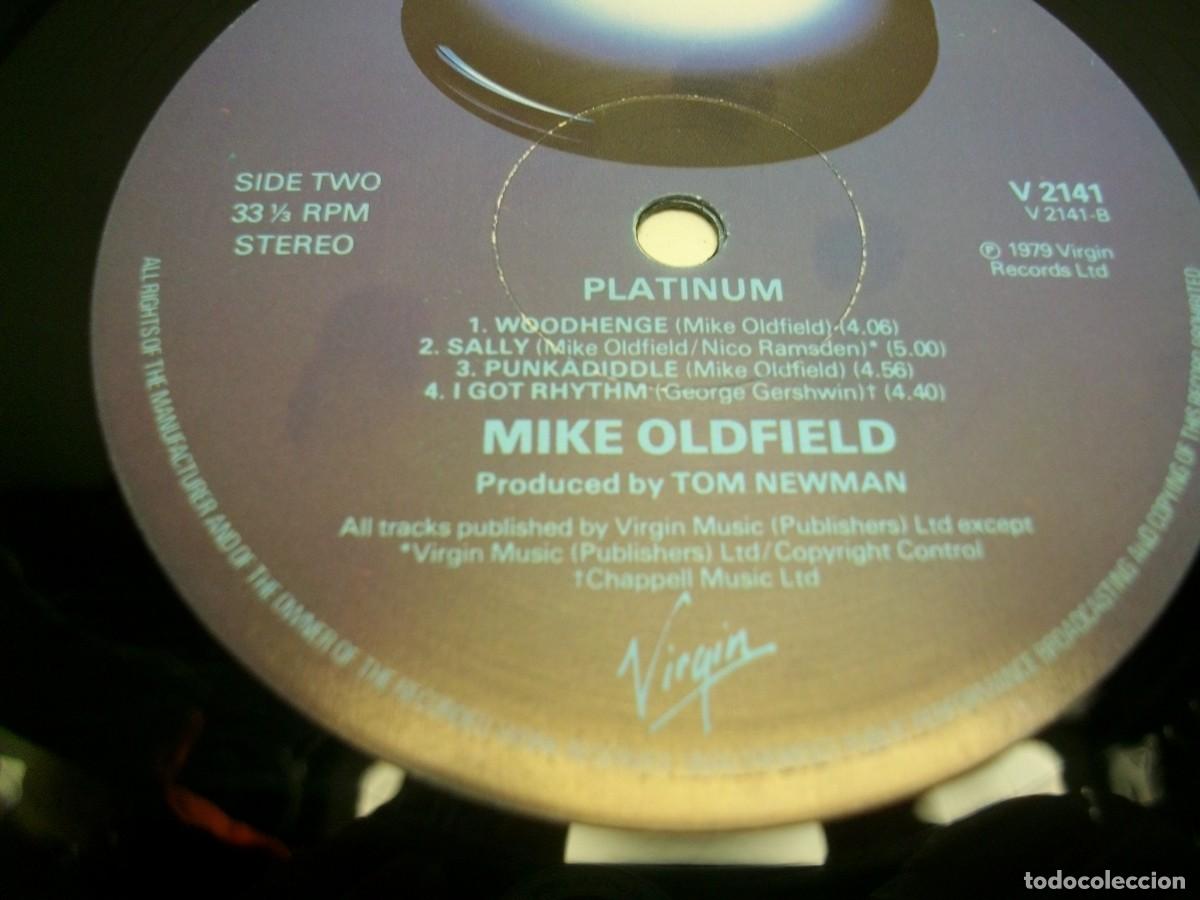 Discos de vinilo: Mike Oldfield &ndash; Platinum-LP 1979 UK - Foto 3