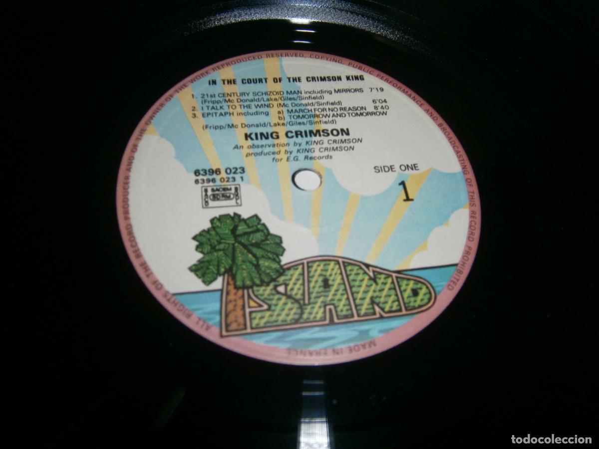 Discos de vinilo: ANTIGUO LP VINILO - KING CRIMSON - Foto 2