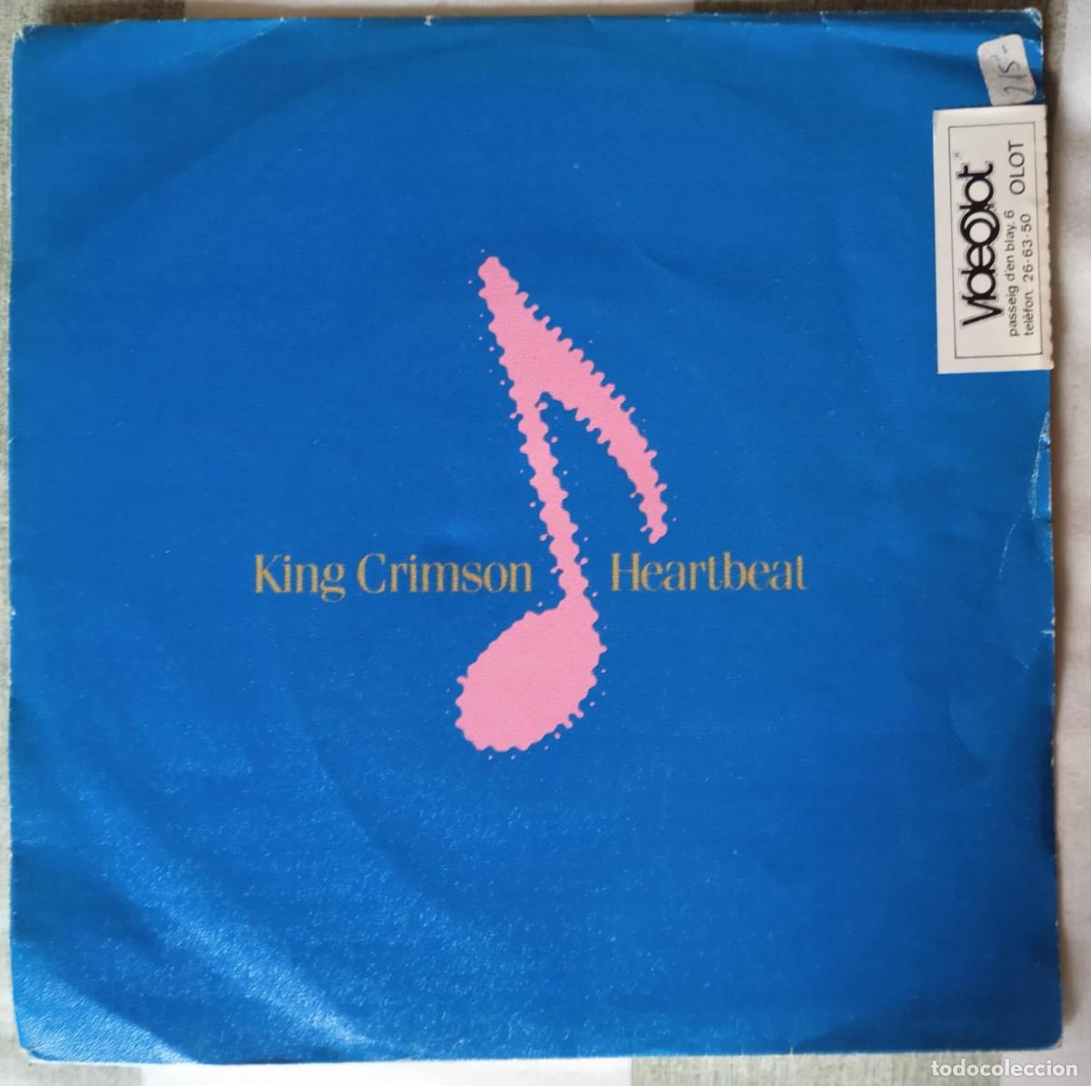 Discos de vinilo: KING CRIMSON - HEARTBEAT - 1982 - Foto 1