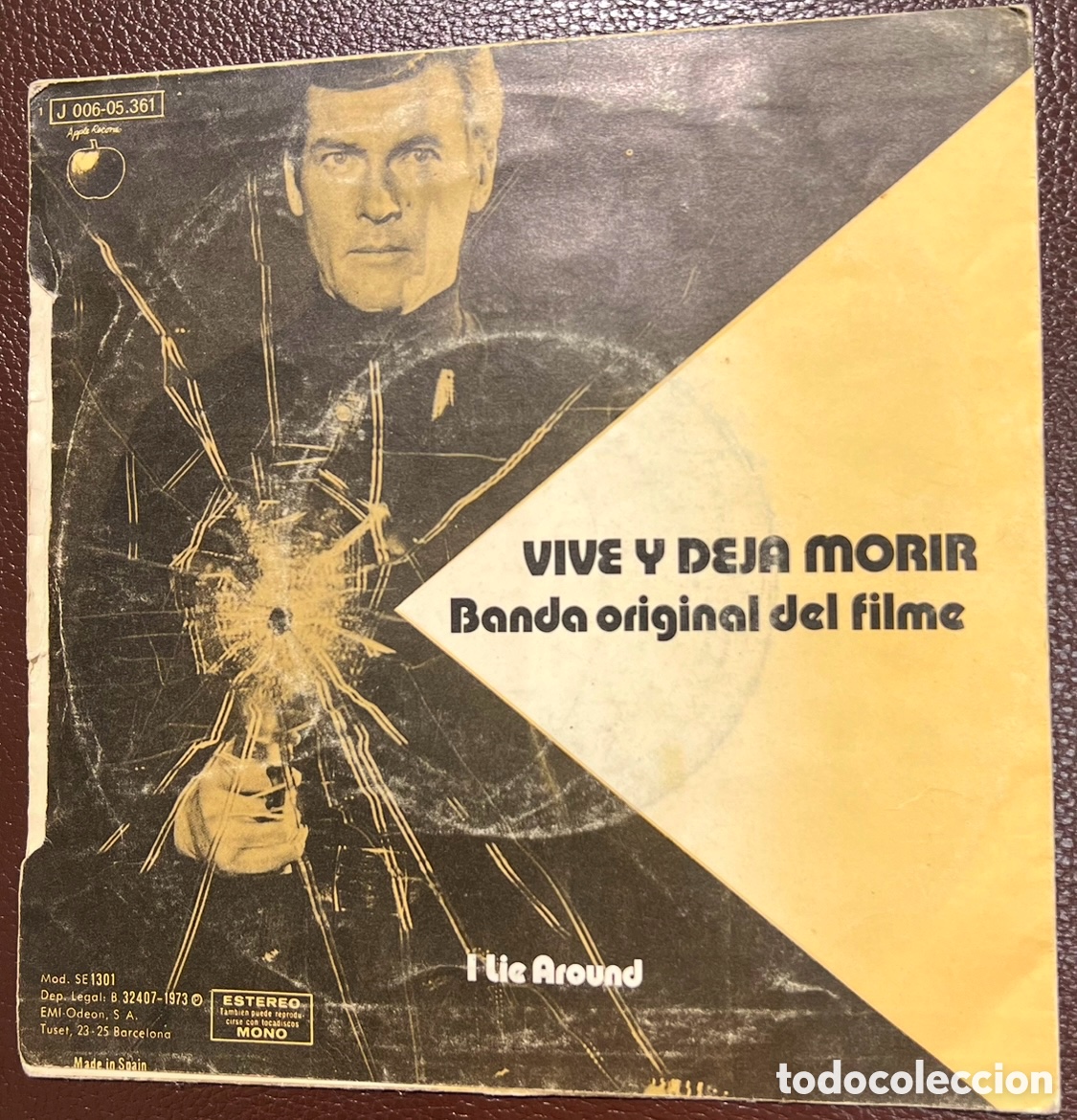 Discos de vinilo: Disco Vinilo Single. Wings. &ldquo;I Lie Around&rdquo;. 1973. - Foto 2