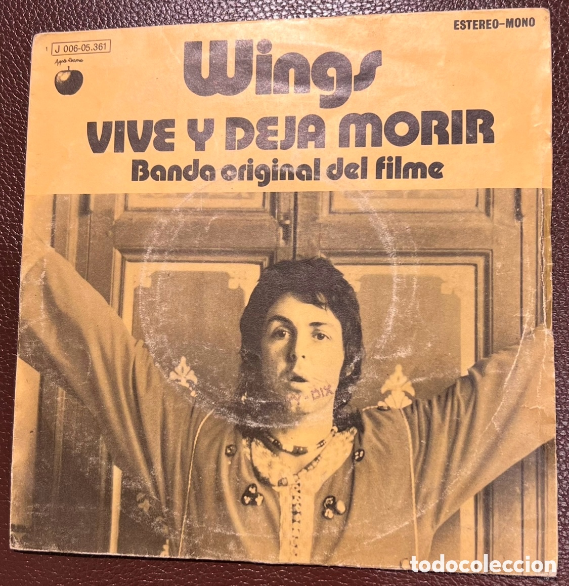 Discos de vinilo: Disco Vinilo Single. Wings. &ldquo;I Lie Around&rdquo;. 1973. - Foto 1