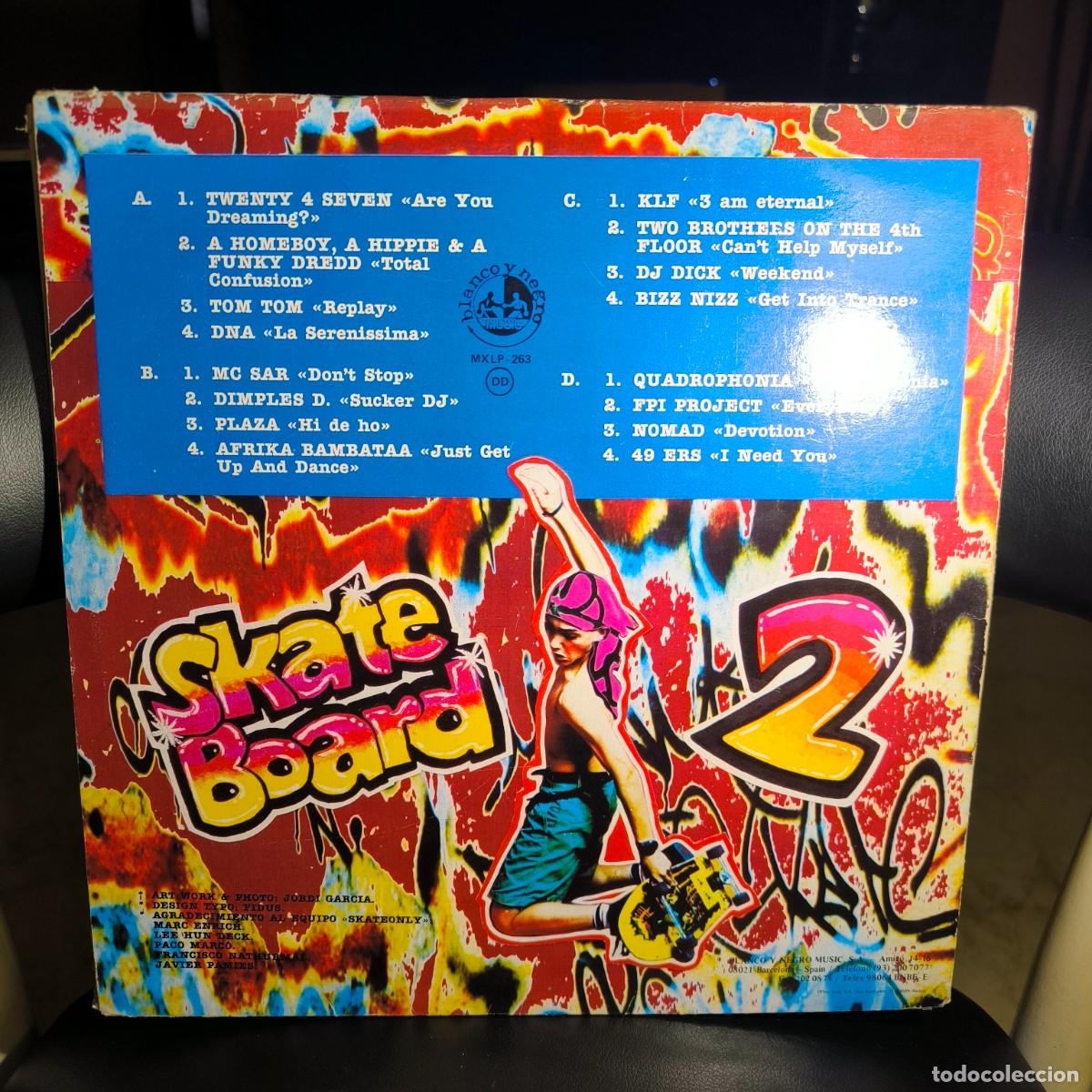 Discos de vinilo: Various &ndash; Skate Board 2 : Formato: 2 x Vinilo, LP, Compilation &rdquo;G+&rdquo; - Foto 2