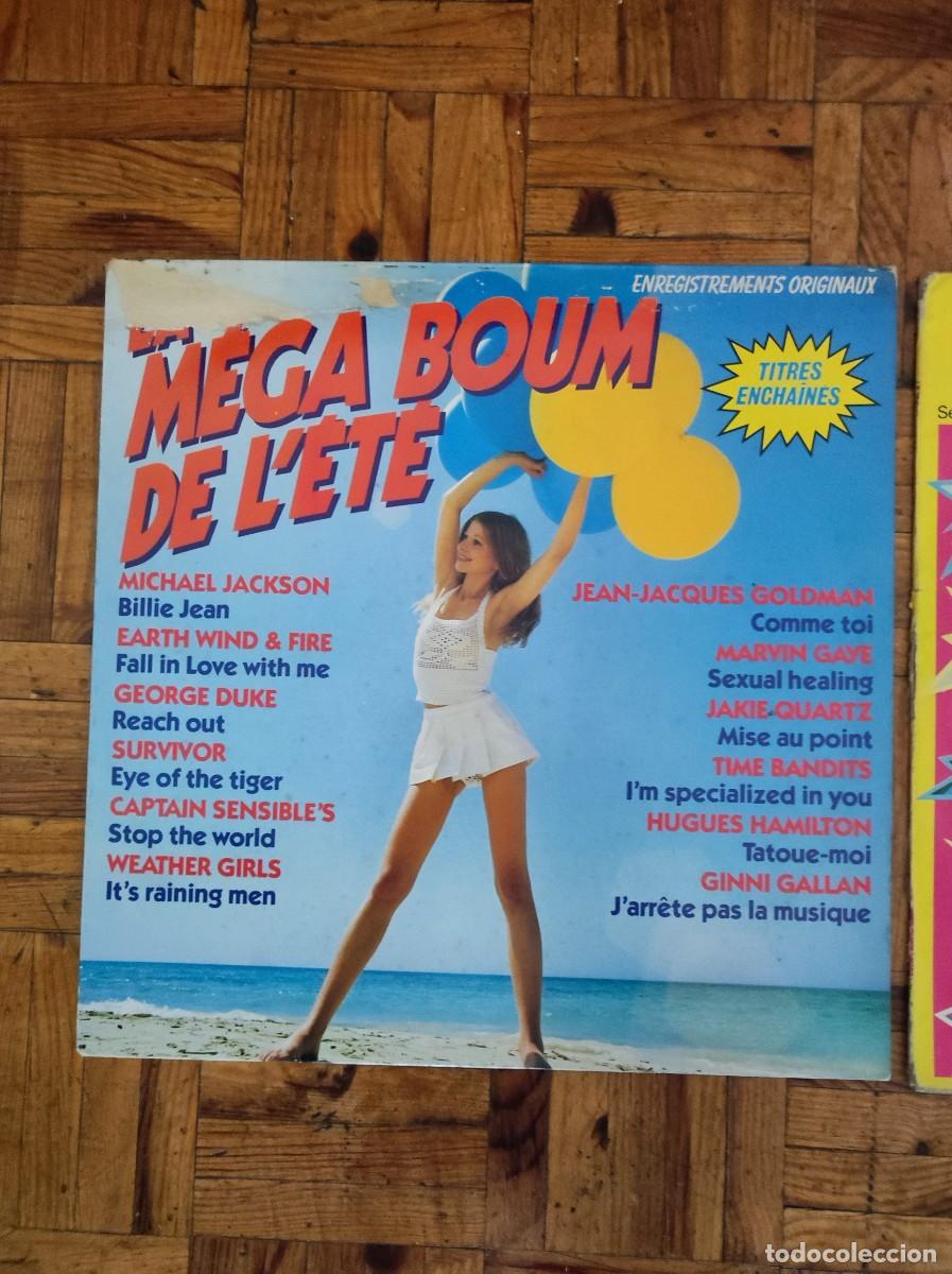 Discos de vinilo: 2lps compil 80s - Le Top 15 - La M&eacute;ga Boum De LEt&eacute; - Foto 3