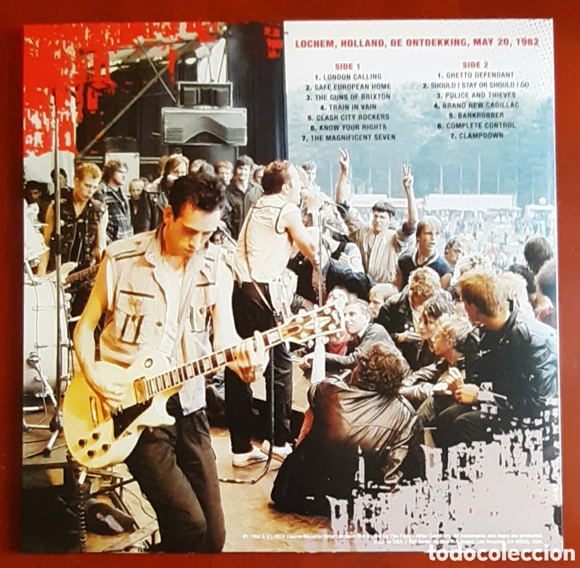 Discos de vinilo: The Clash - Holanda 1982 - LP - Foto 2