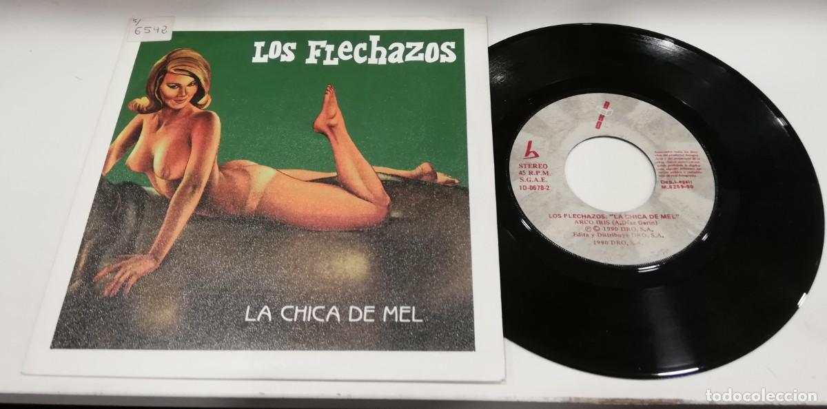 Discos de vinilo: MOSTRADOR 2-Los Flechazos - La Chica De Mel (7&rdquo;, Single) - Foto 1