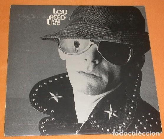 Discos de vinilo: lou reed 33t live EX EX - Foto 1