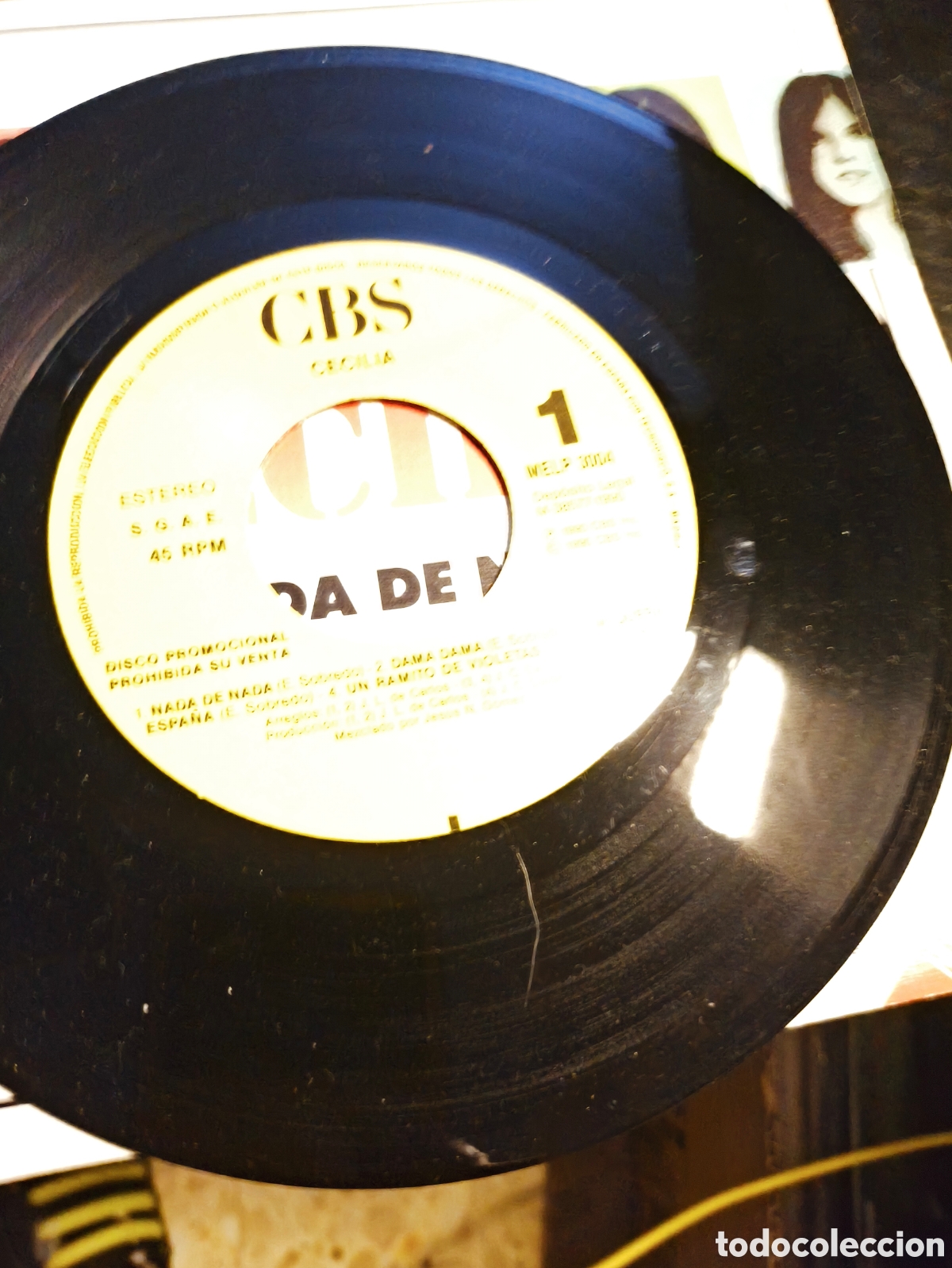 Discos de vinilo: Cecilia. Nada de nada C.n.25 - Foto 3