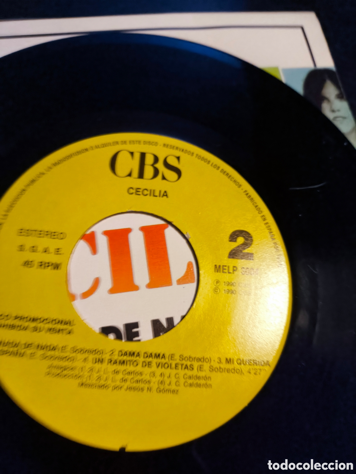 Discos de vinilo: Cecilia. Nada de nada C.n.25 - Foto 4