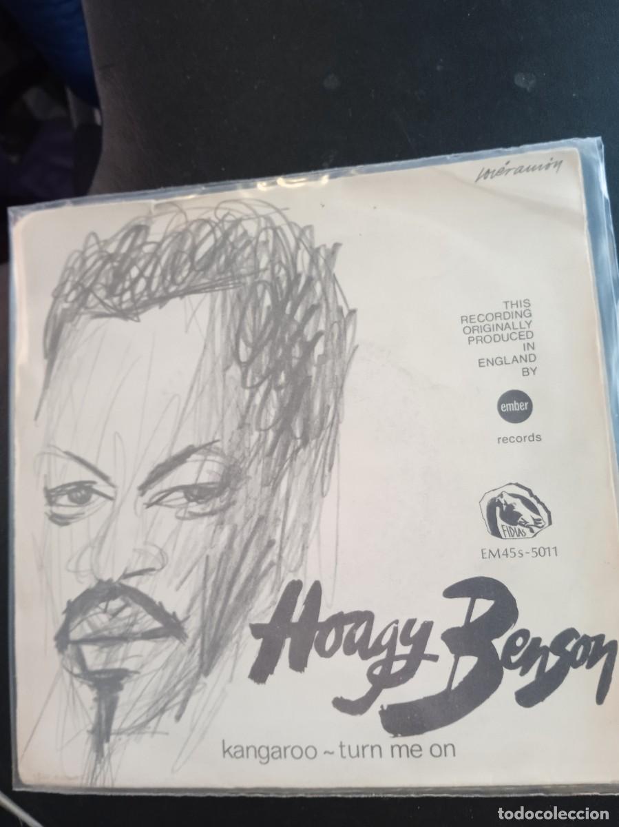 Discos de vinilo: HOAGY BENSON- KANGAROO. SINGLE - Foto 1