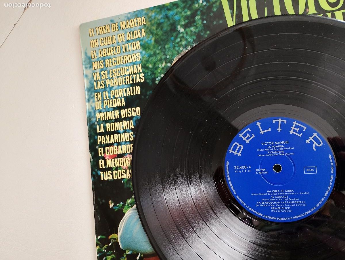 Discos de vinilo: V&iacute;ctor Manuel &lrm;&ndash; Victor Manuel , 1970 - Foto 3