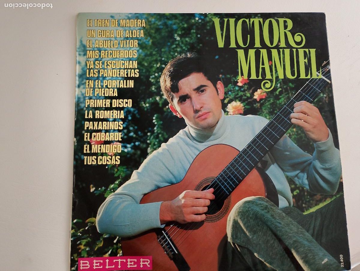 Discos de vinilo: V&iacute;ctor Manuel &lrm;&ndash; Victor Manuel , 1970 - Foto 1