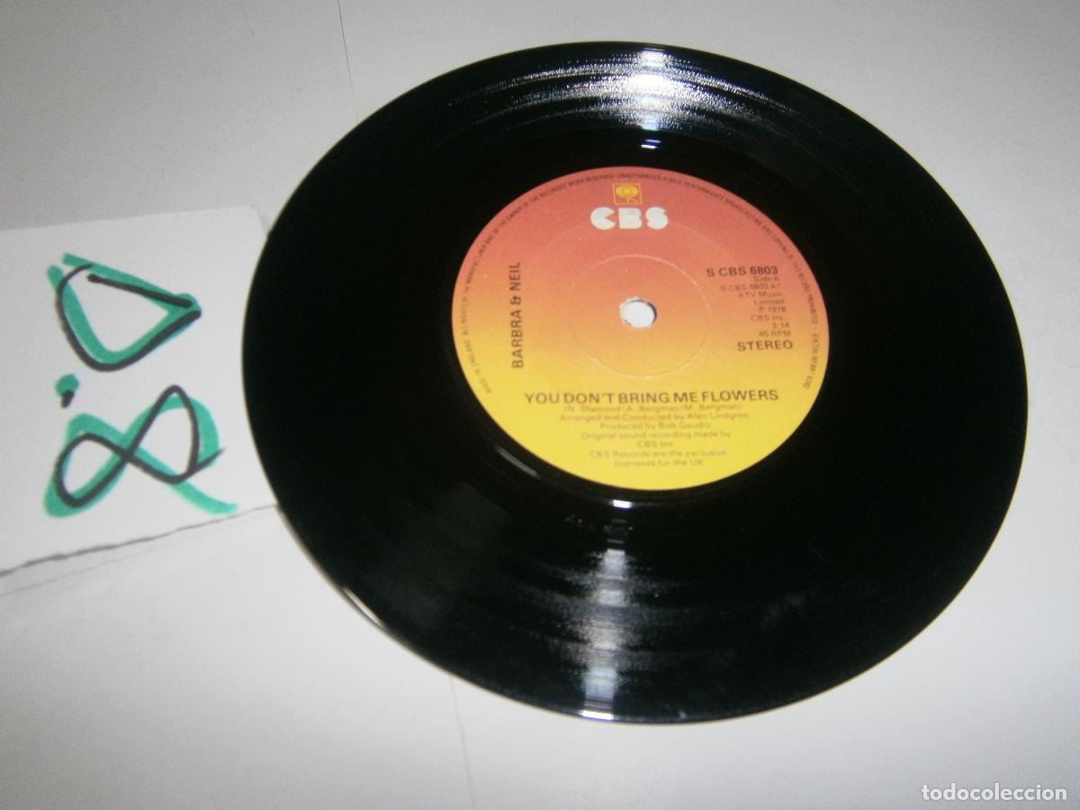 Discos de vinilo: ANTIGUO SINGLES VINILO - BARBARA & NEIL - Foto 1