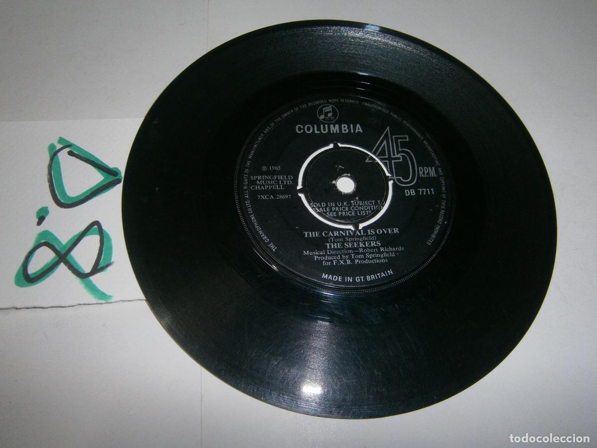 Discos de vinilo: ANTIGUO SINGLES VINILO - THE SEEKERS - Foto 2
