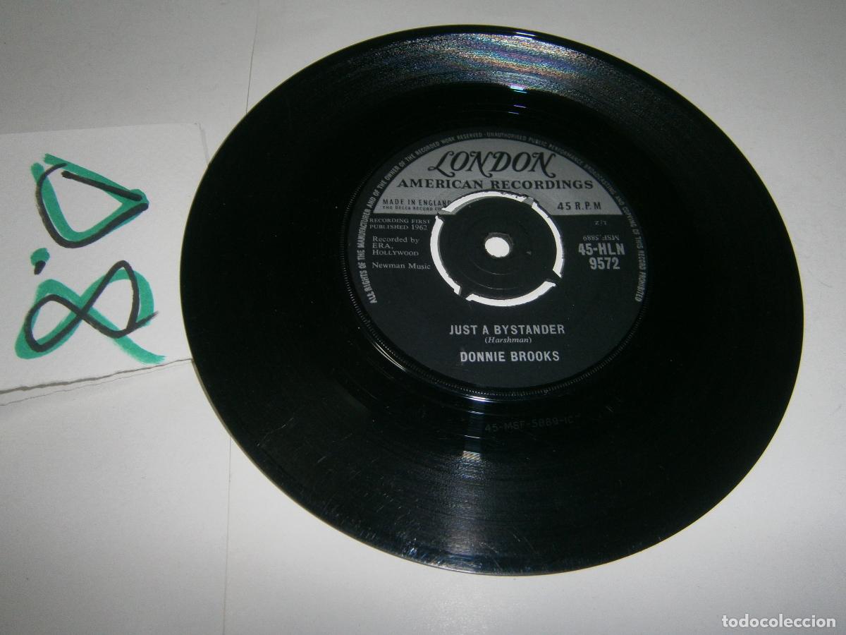Discos de vinilo: ANTIGUO SINGLES VINILO - DONNIE BROOKS - Foto 1
