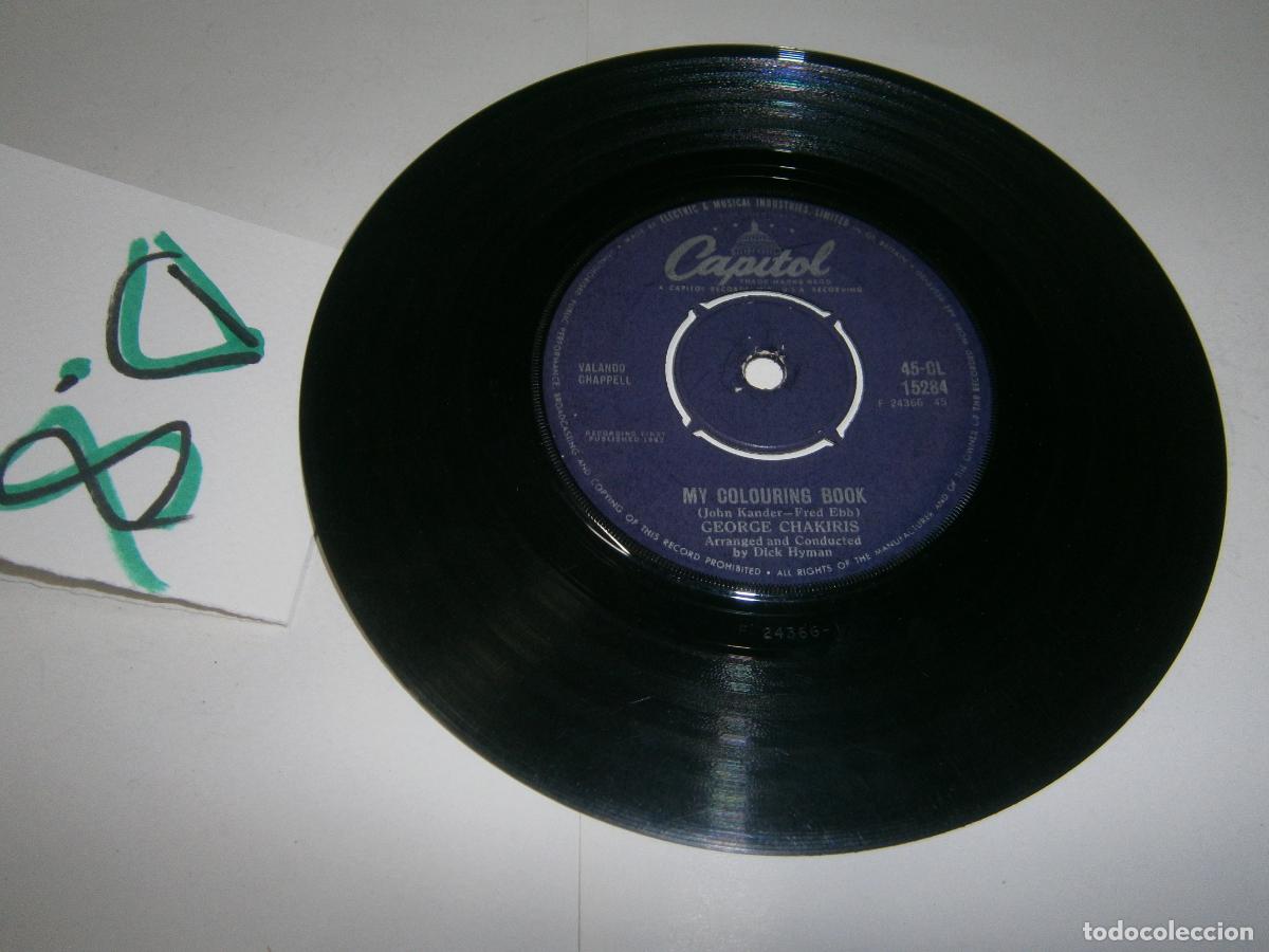 Discos de vinilo: ANTIGUO SINGLES VINILO - GEORGE CHAKIRIS - Foto 2