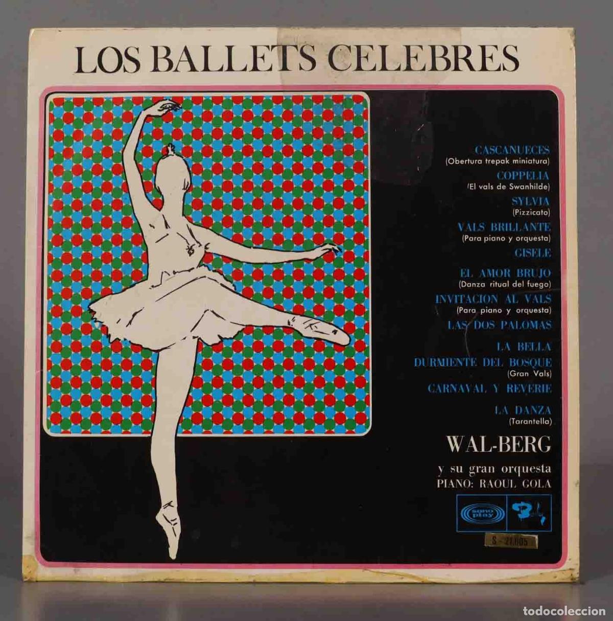 Discos de vinilo: LP. LOS BALLETS CELEBRES WAL-BERG - Foto 1