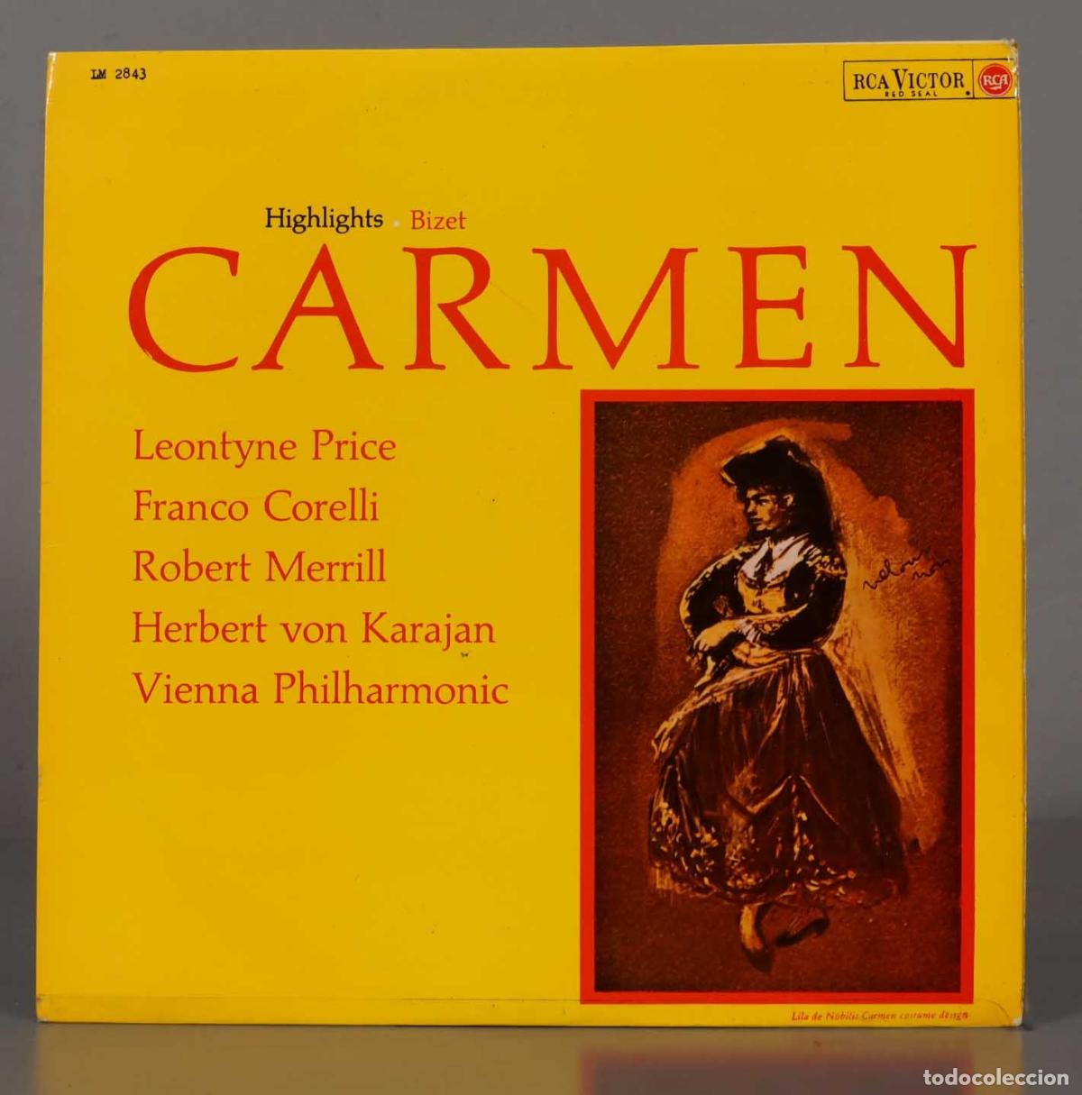 Vinyl records: LP. Bizet &ndash; Carmen (Highlights)
