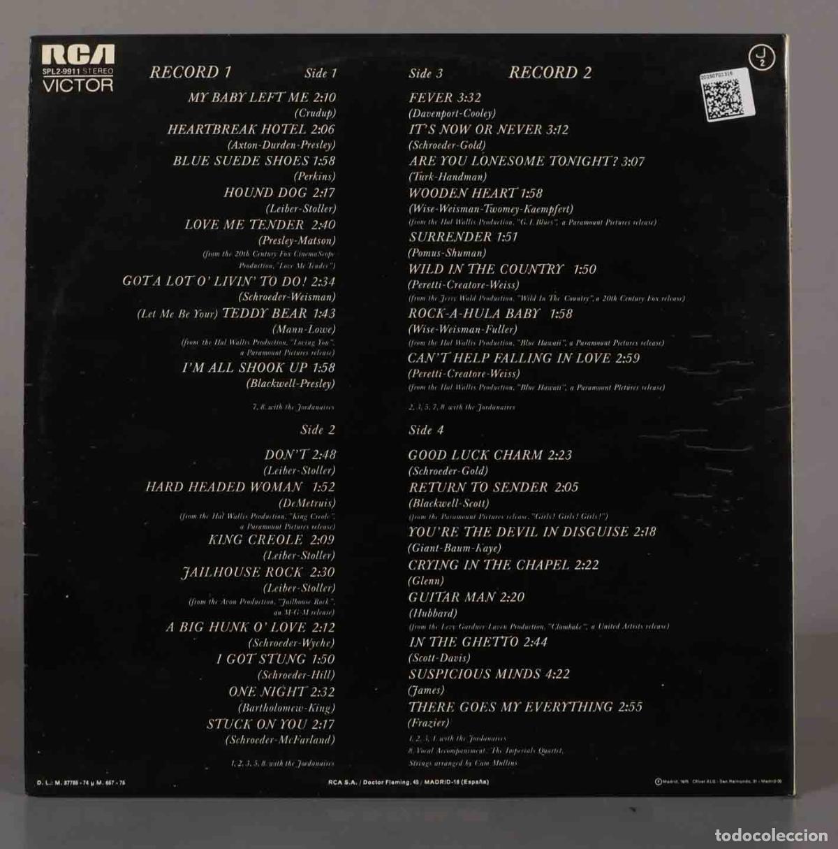 Discos de vinilo: LP. Elvis &ndash; Elvis Forever (32 Hits) - Foto 2
