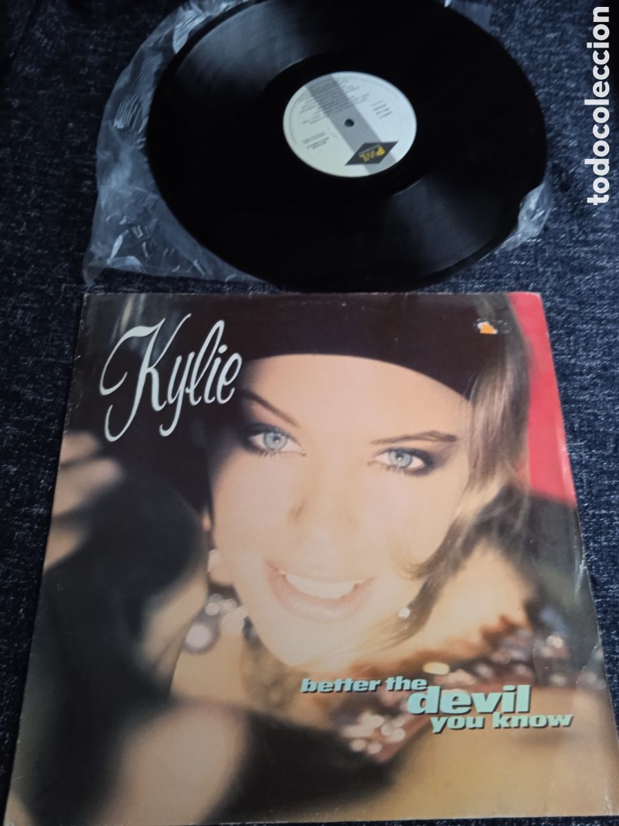 Discos de vinilo: VINILO - MAXI SINGLE KYLIE MINOGUE - BETTER THE DEVIL YOU KNOW - Foto 1