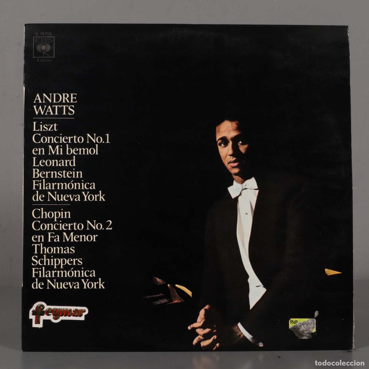 Dischi in vinile: LP. LISZT CONCIERTO N 1. CHOPIN CONCIERTO N 2. WATTS. SCHIPPERS
