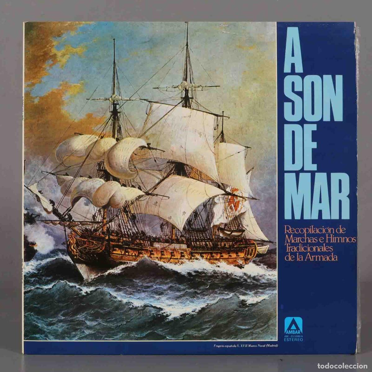 Discos de vinilo: LP. Banda De Musica Agrupaci&oacute;n De Infanteria De Marina De Madrid &ndash; A Son De Mar