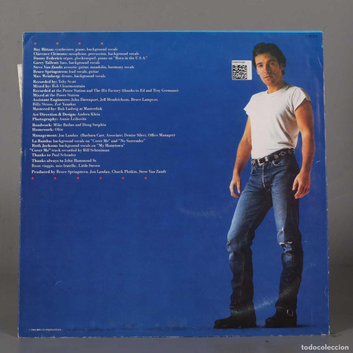 Discos de vinilo: INNER E INSERT. BORN IN THE USA - Foto 2