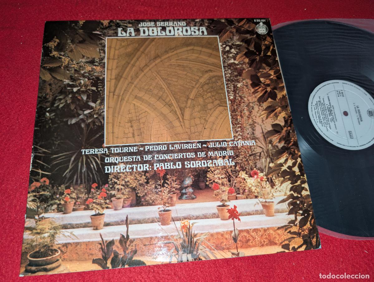 Discos de vinil: MADRID dir Sorozabal LA DOLOROSA Tourne+Lavirgen+Catania ++ LP 1978 Hispavox