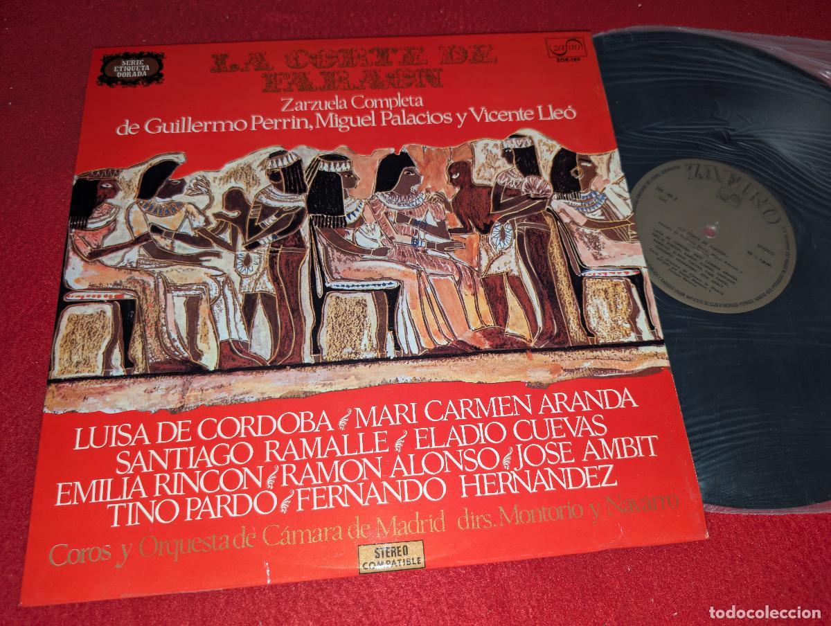 Discos de vinil: MONTORO dir Montorio&Navarro CORTE DE FARAON Cordoba+Aranda+Ramalle+Cuevas++ lp 1973 zAFIRO