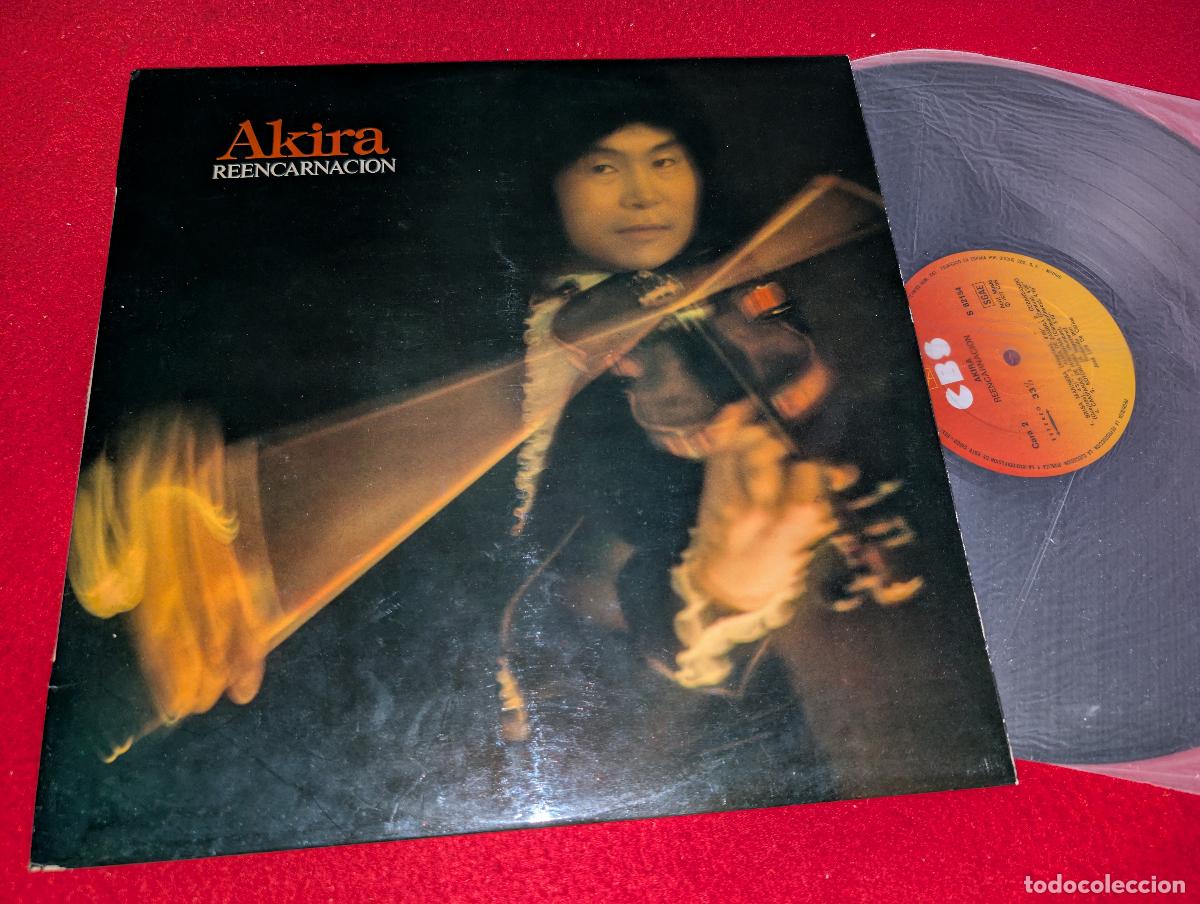 Disques de vinyle: AKIRA Reencarnacion LP 1977 CBS ESPA&Ntilde;A SPAIN