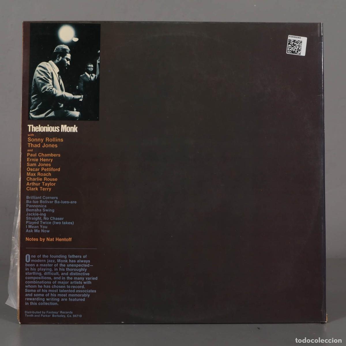 Discos de vinilo: LP. Thelonious Monk &ndash; Brilliance - Foto 2