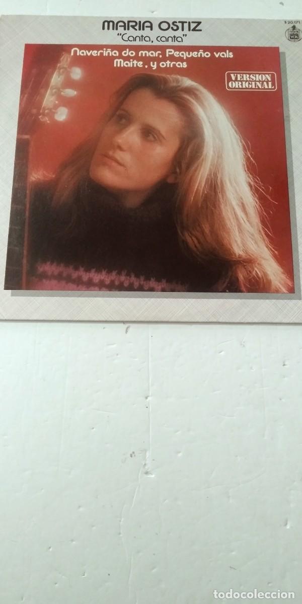 Discos de vinilo: Mar&iacute;a Ostiz Canta, canta - Foto 1