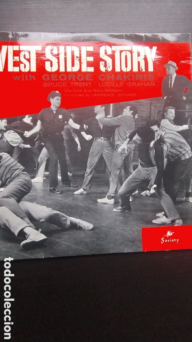 Discos de vinilo: West side story with George chakiris LP - Foto 1