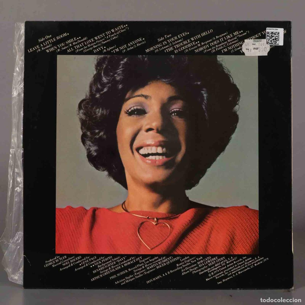 Discos de vinilo: LP. Shirley Bassey &ndash; Nobody Does It Like Me - Foto 2