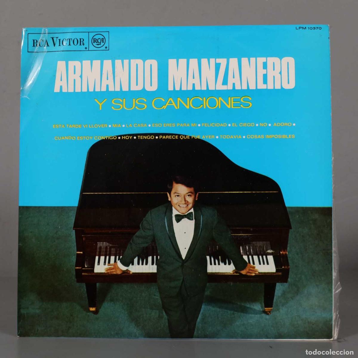Disques de vinyle: LP. Armando Manzanero &ndash; Y Sus Canciones