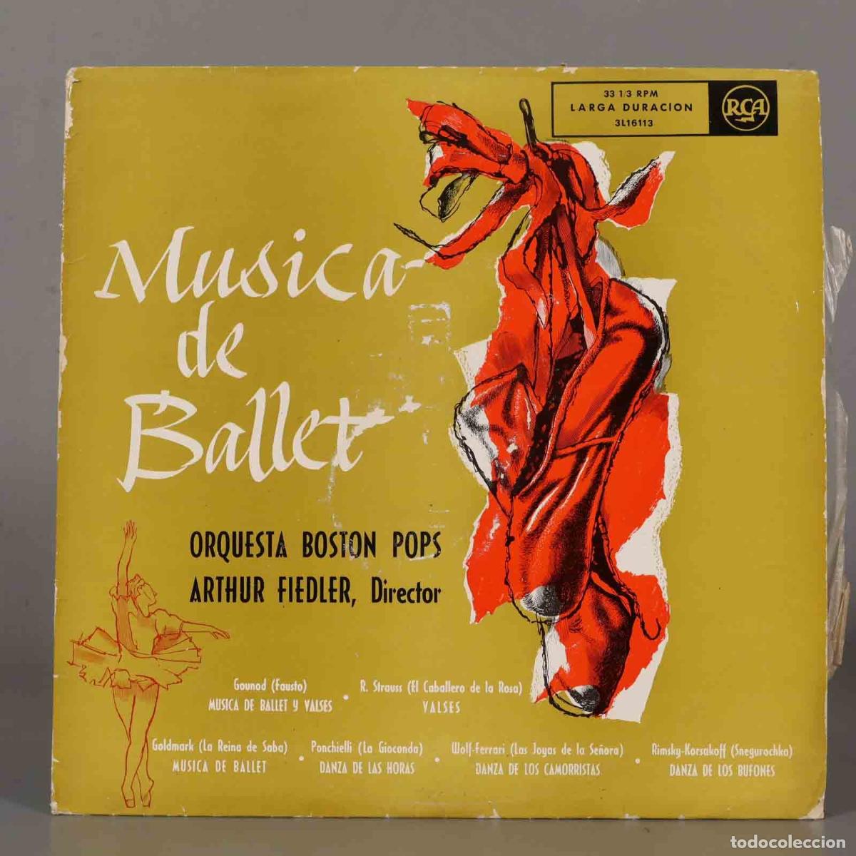 Discos de vinil: LP. MUSICA DE BALLET. FIEDLER